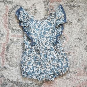 18m Cat & Jack Blue Floral Romper